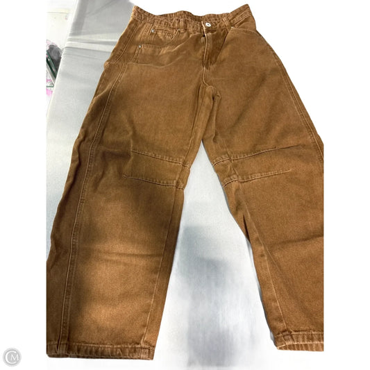 Jeans Wide Leg By Cmc In Brown, Size: 6