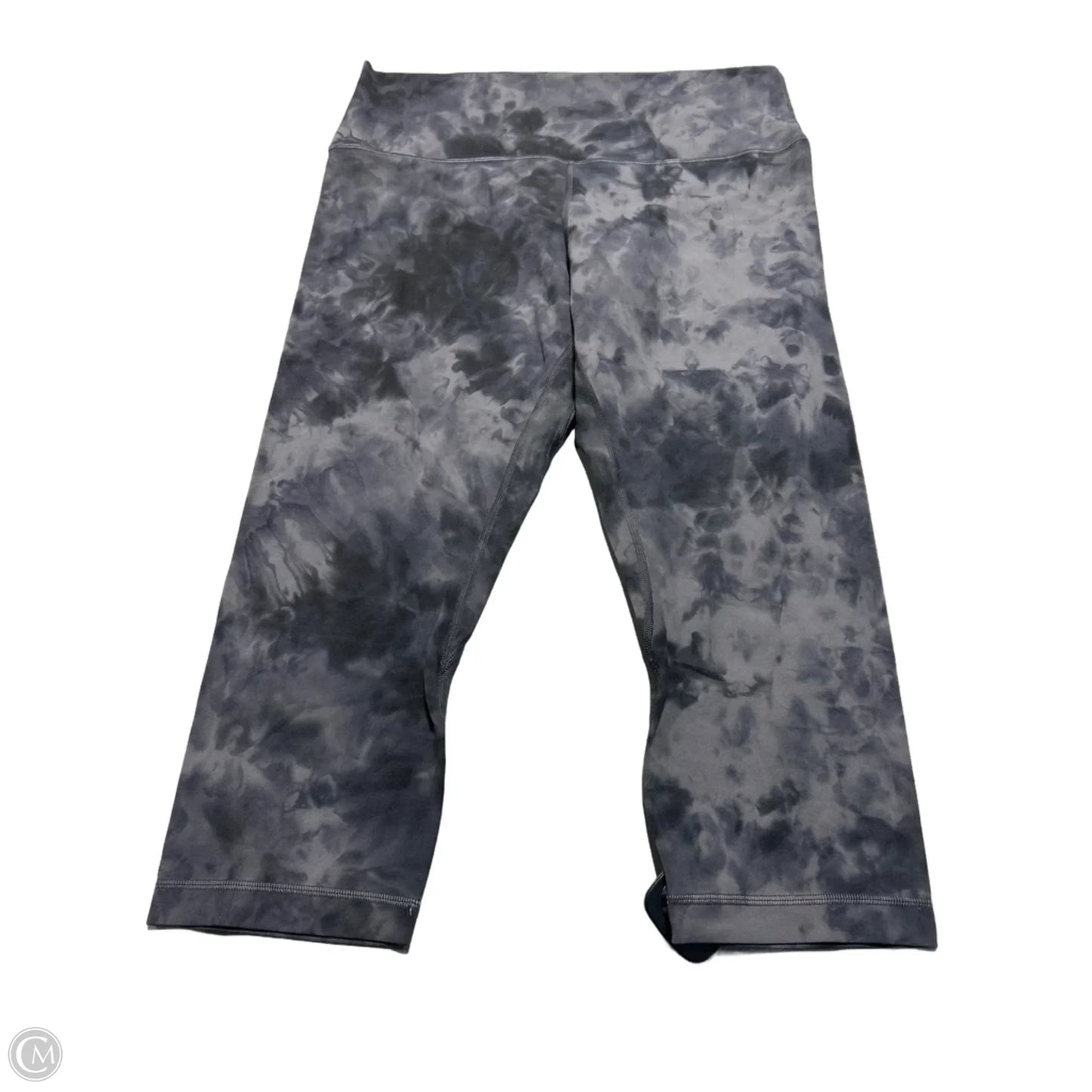 Athletic Leggings Capris By Lululemon In Grey, Size: 14