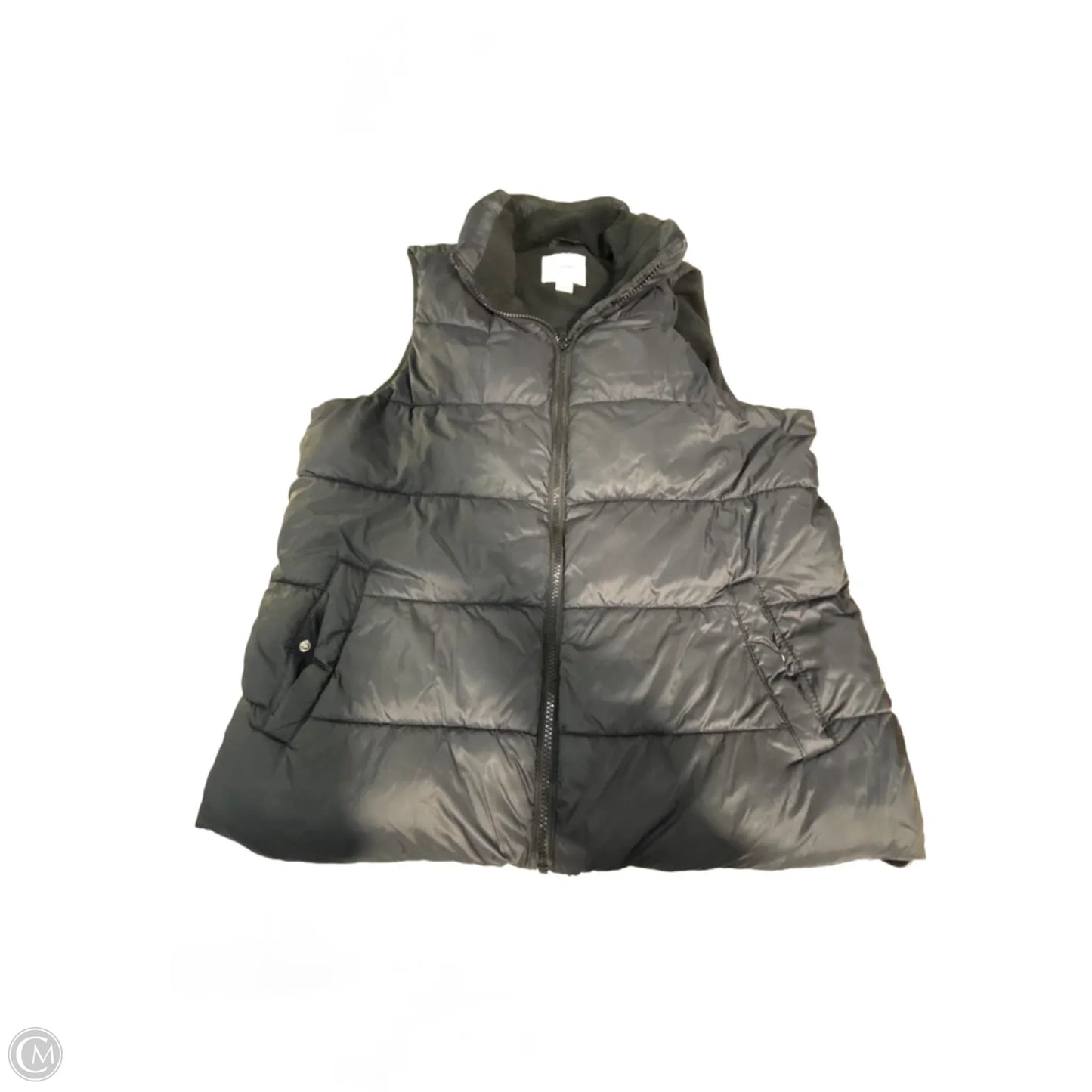 Vest Puffer & Quilted By Old Navy In Black, Size: L