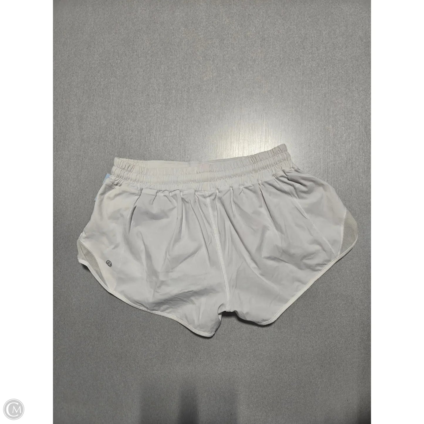 Athletic Shorts By Lululemon In White, Size: 8