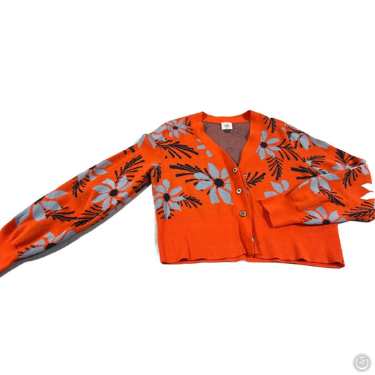 Cardigan By Cabi In Orange, Size: M