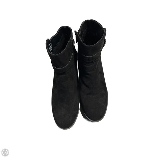 Boots Ankle Flats By Anne Klein In Black, Size: 9