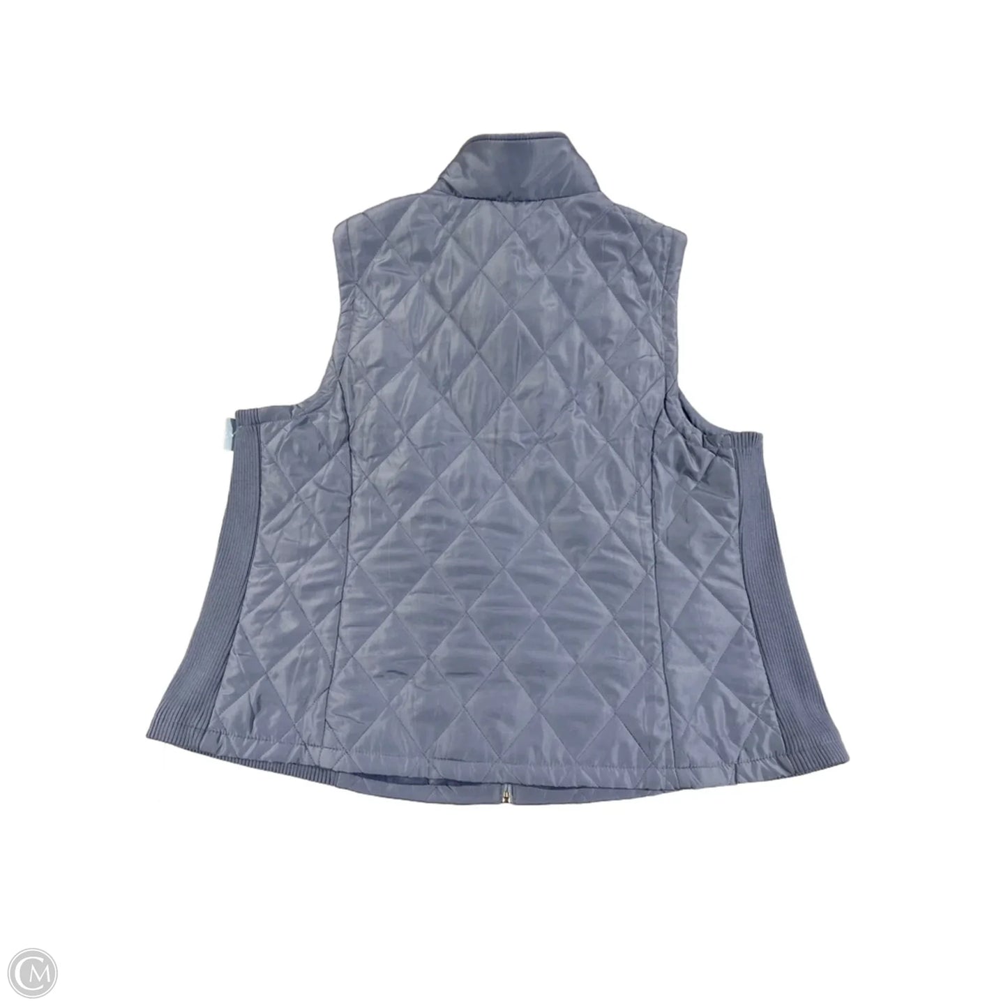 Vest Puffer & Quilted By Cj Banks In Blue, Size: 2x