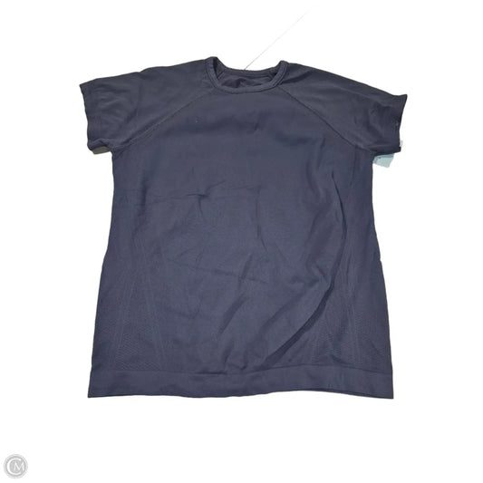 Athletic Top Short Sleeve By Cmc In Blue, Size: Xs