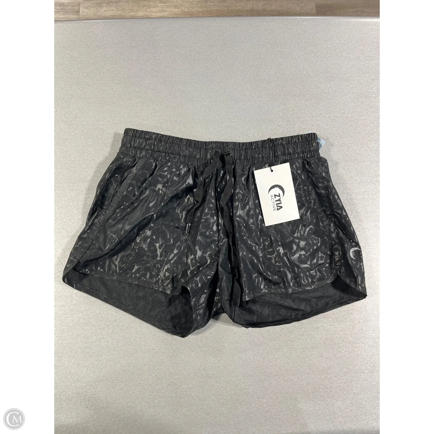 Athletic Shorts By Zyia In Black, Size: M