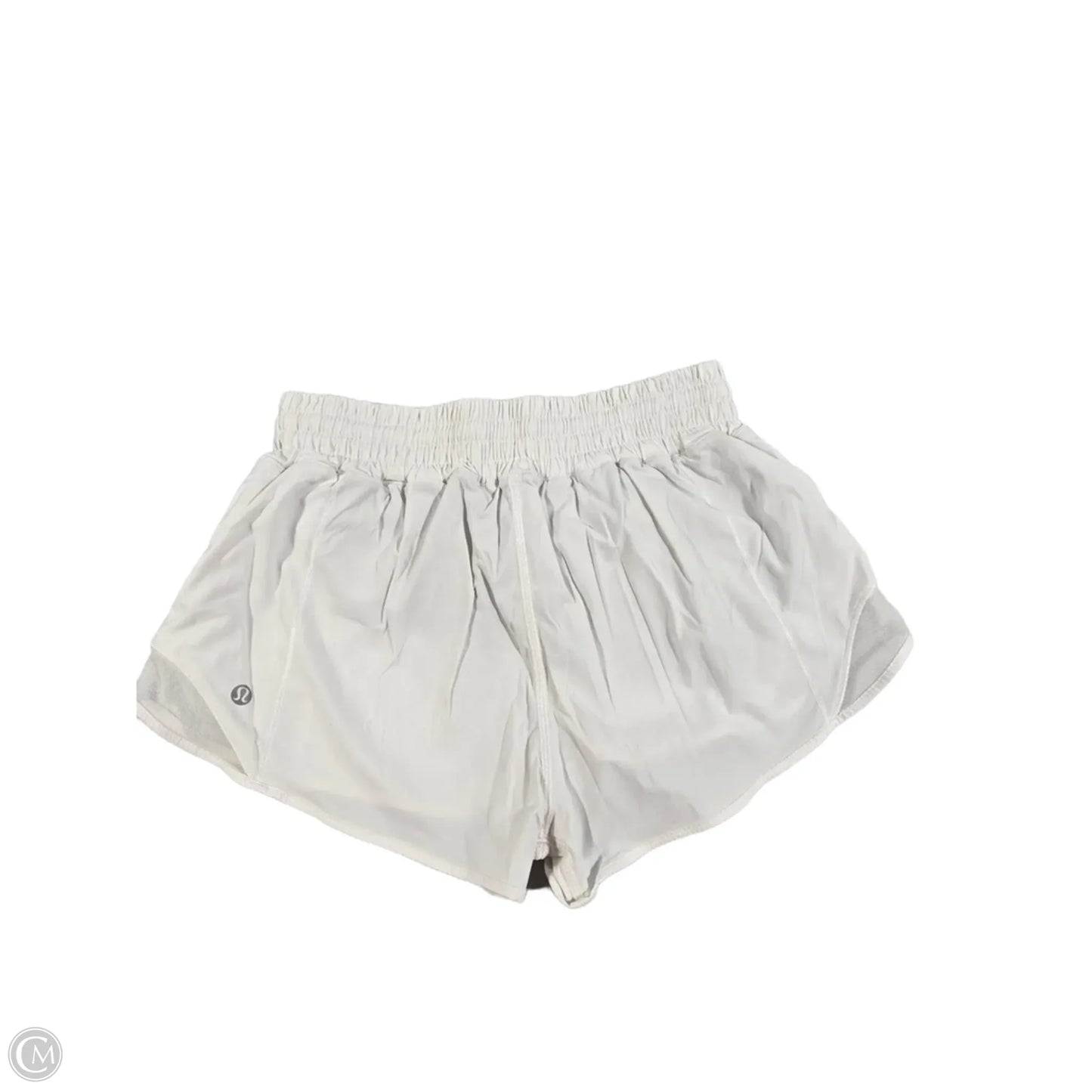 Athletic Shorts By Lululemon In White, Size: 6