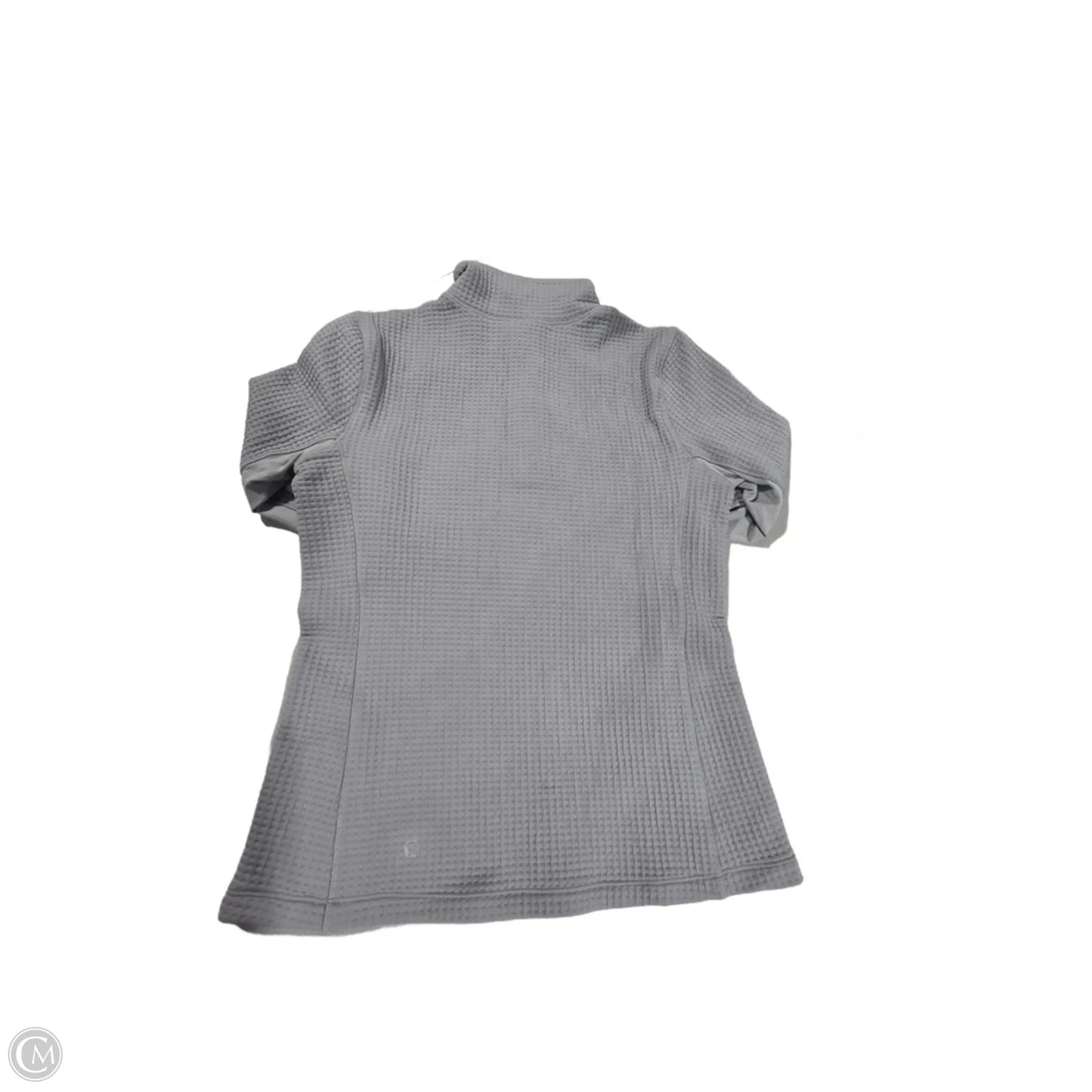 Athletic Jacket By Lululemon In Grey, Size: 4