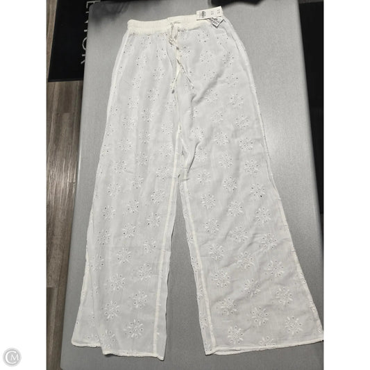 Pants Linen By Abercrombie And Fitch In White, Size: S