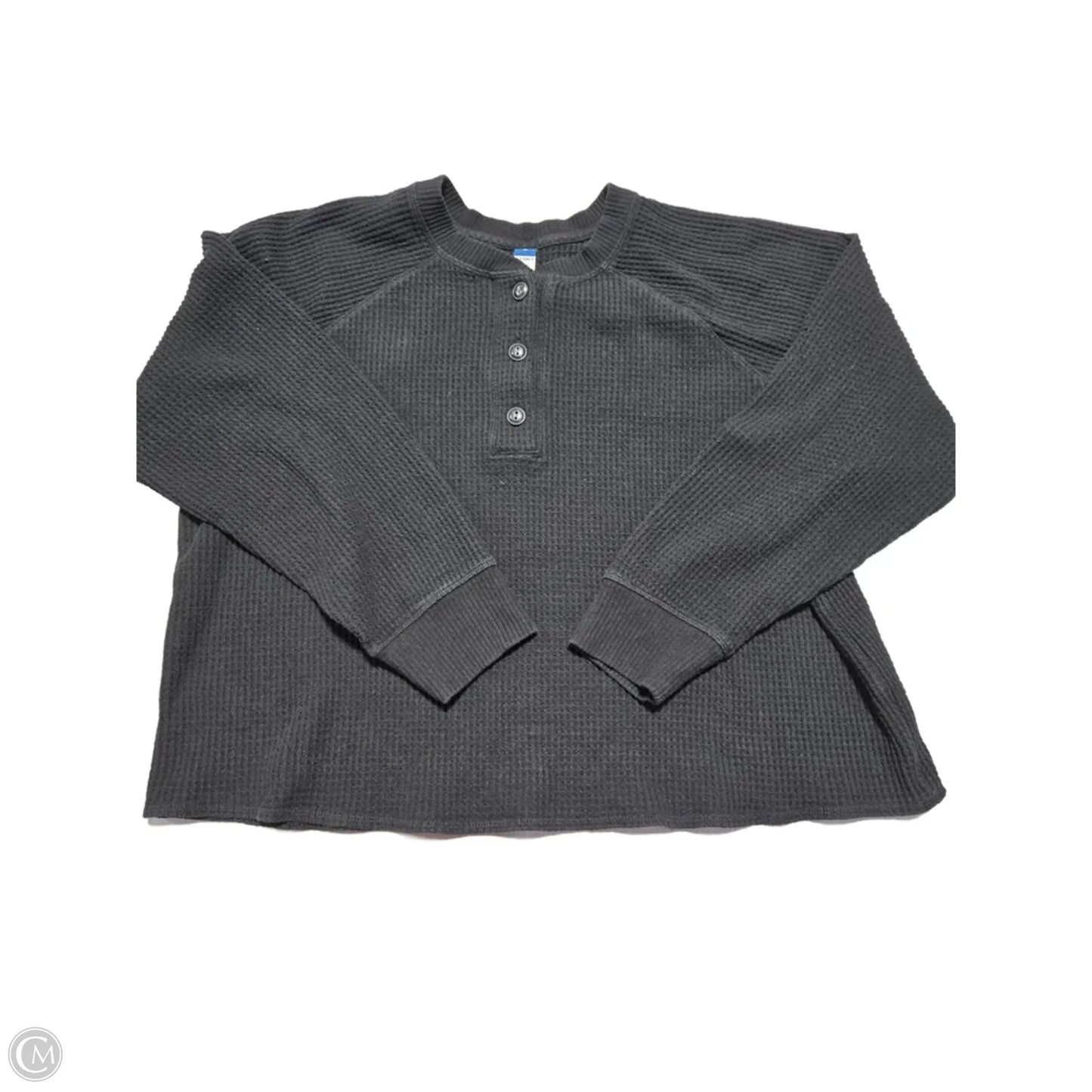 Top Long Sleeve By Old Navy In Black, Size: Xl