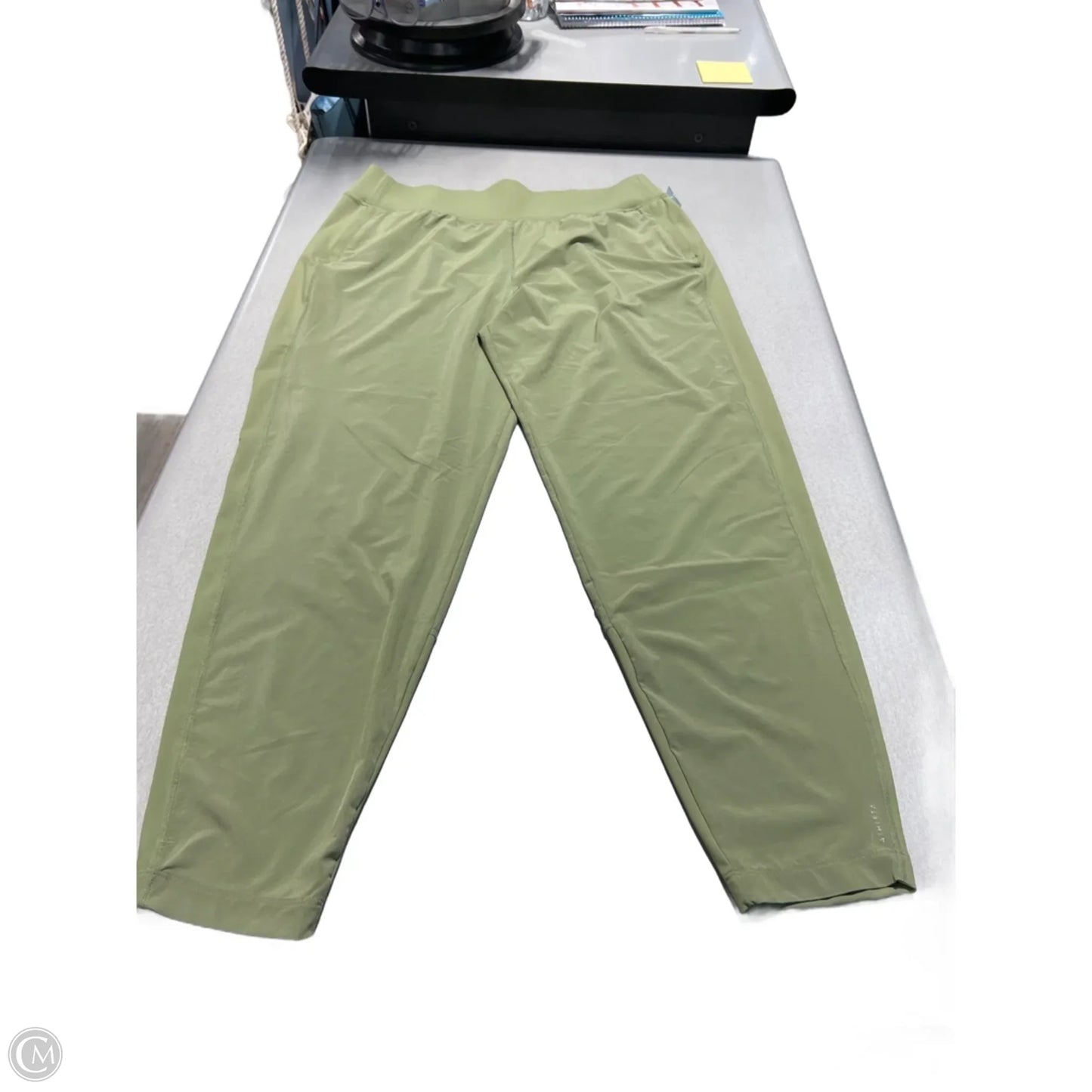 Athletic Pants By Athleta In Green, Size: Xl