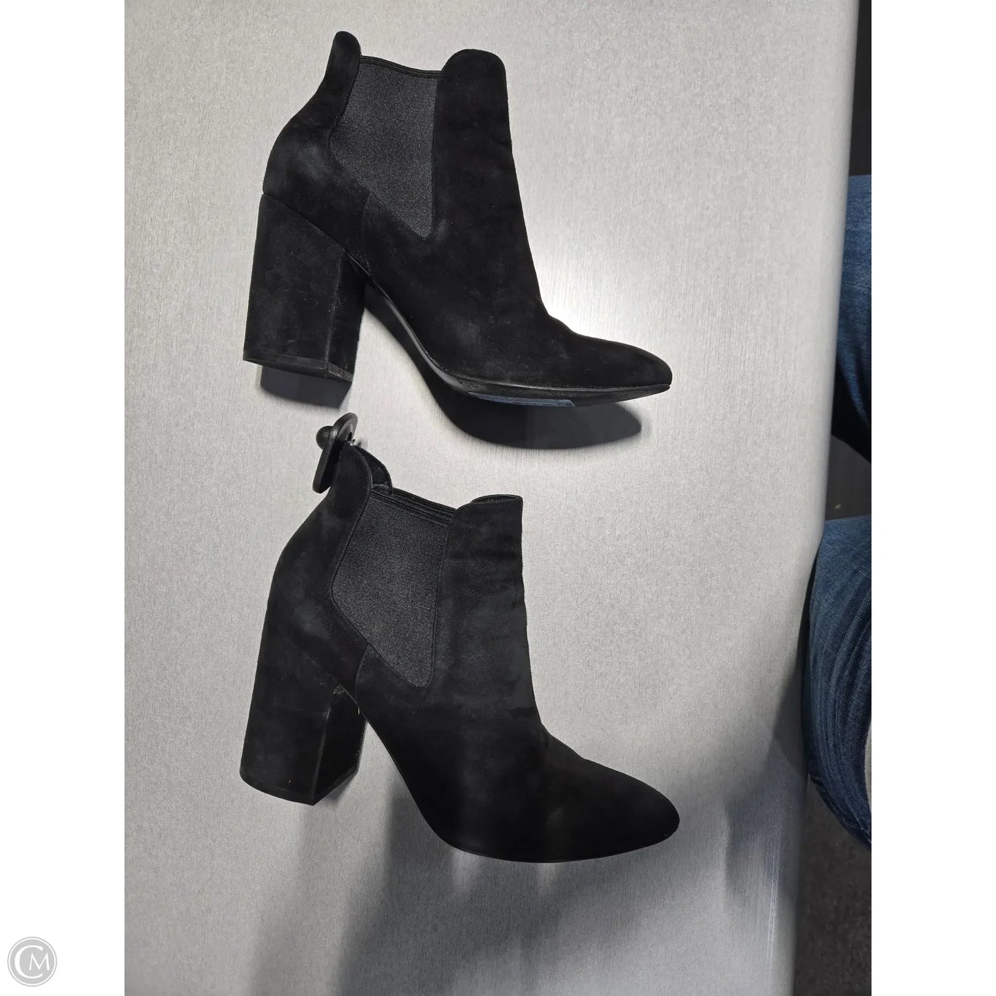 Boots Ankle Heels By Cole-haan In Black, Size: 9.5