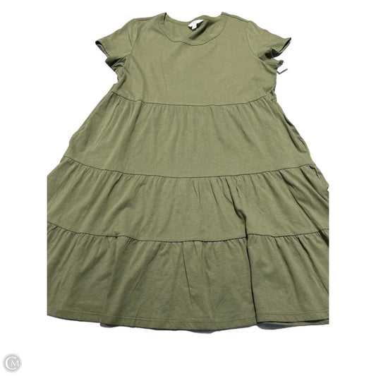 Dress Casual Short By Time And Tru In Green, Size: L