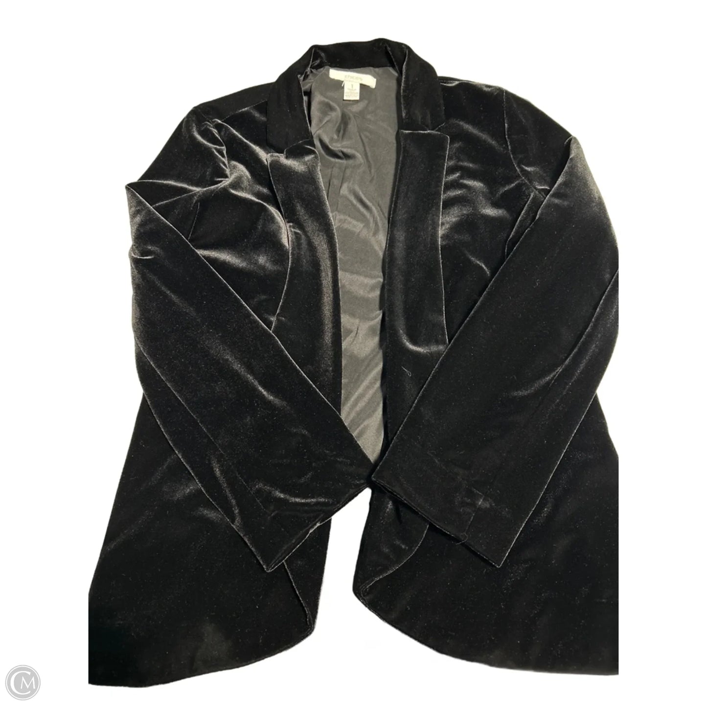 Blazer By Chicos In Black, Size: L