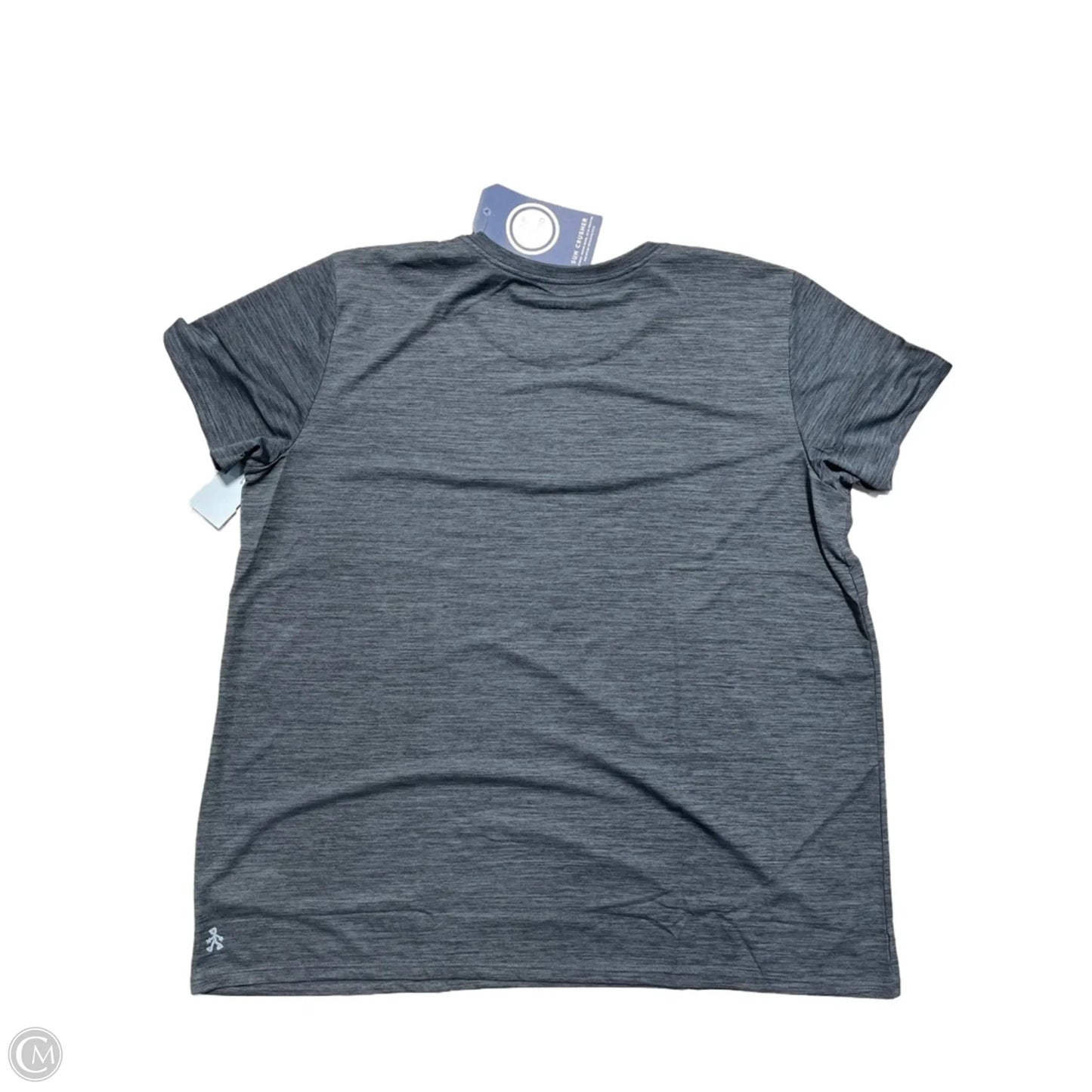 Athletic Top Short Sleeve By Life Is Good In Navy, Size: Xl