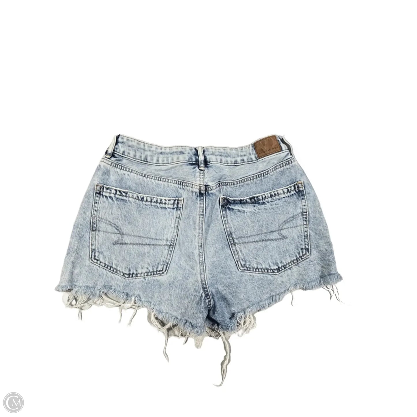 Shorts By American Eagle In Blue Denim, Size: 6