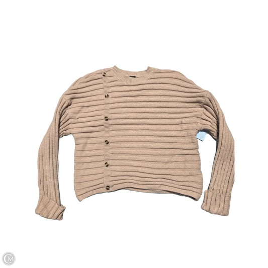 Sweater By Prettygarden In Tan, Size: L