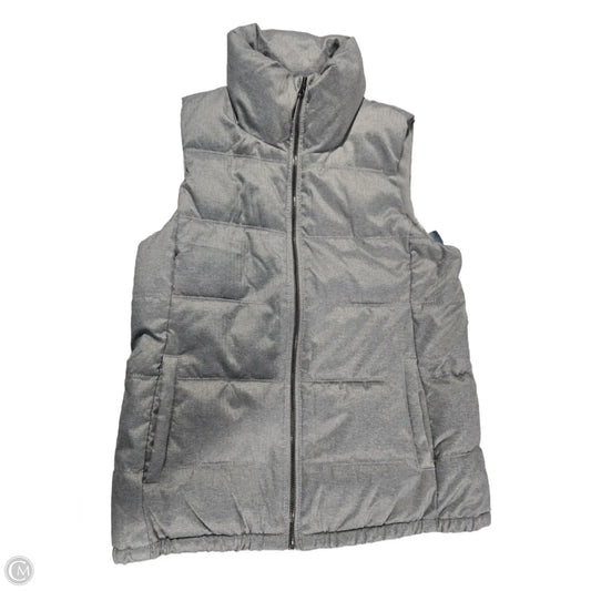 Vest Puffer & Quilted By Old Navy In Grey, Size: M