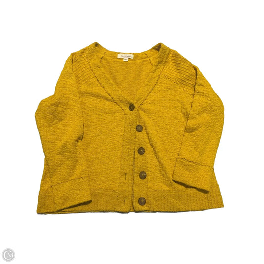 Cardigan By Vince Camuto In Yellow, Size: L