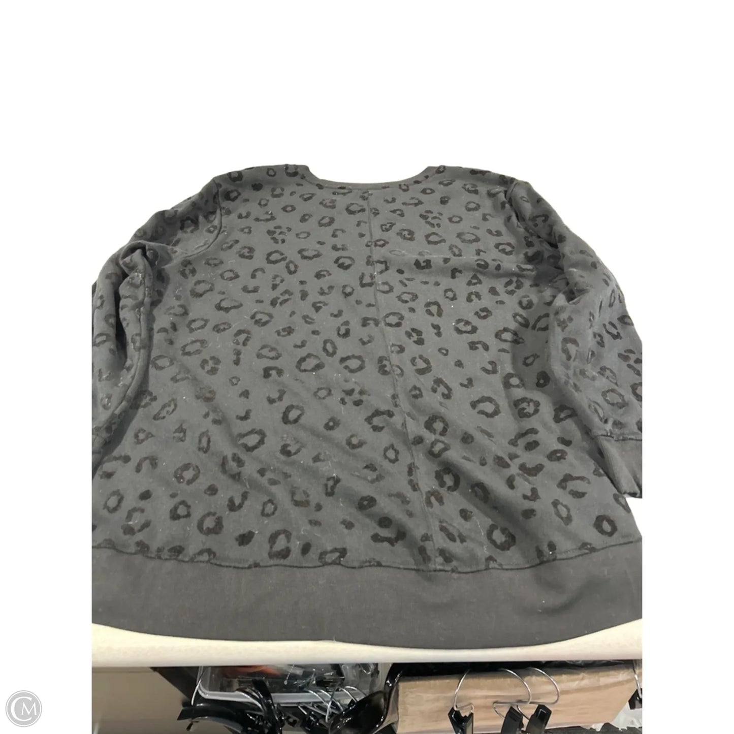 Top Long Sleeve By Jane And Delancey In Black, Size: 2x