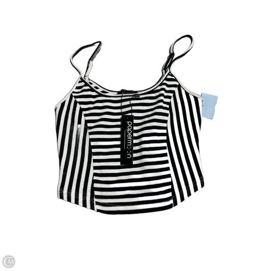 Tank Top By Papermoon In Striped Pattern, Size: S