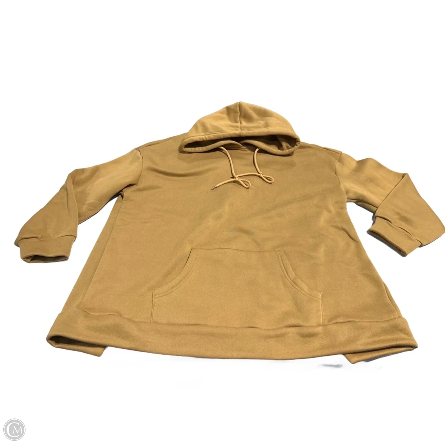 Top Long Sleeve By Shein In Tan, Size: Xl