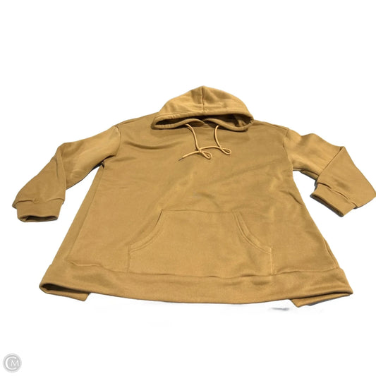 Top Long Sleeve By Shein In Tan, Size: Xl