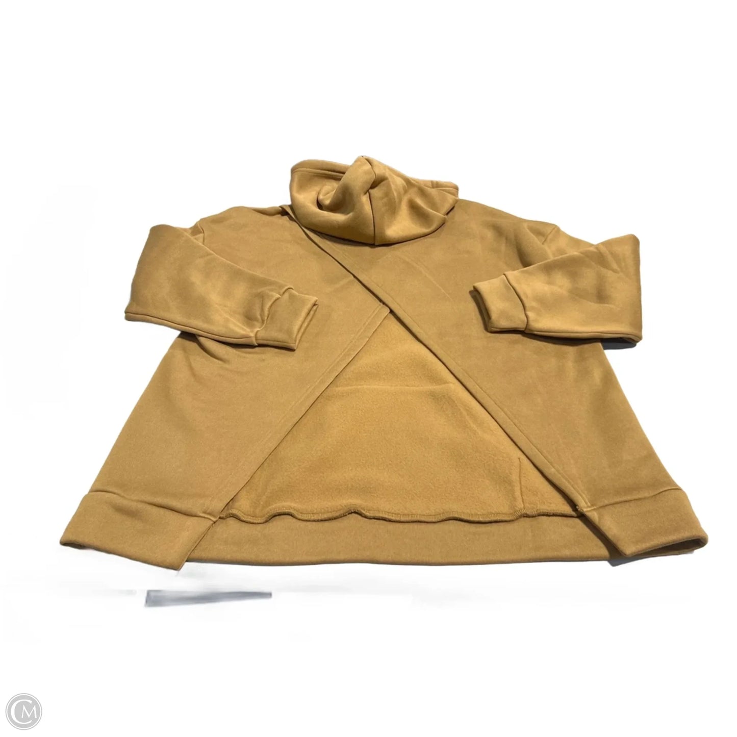 Top Long Sleeve By Shein In Tan, Size: Xl