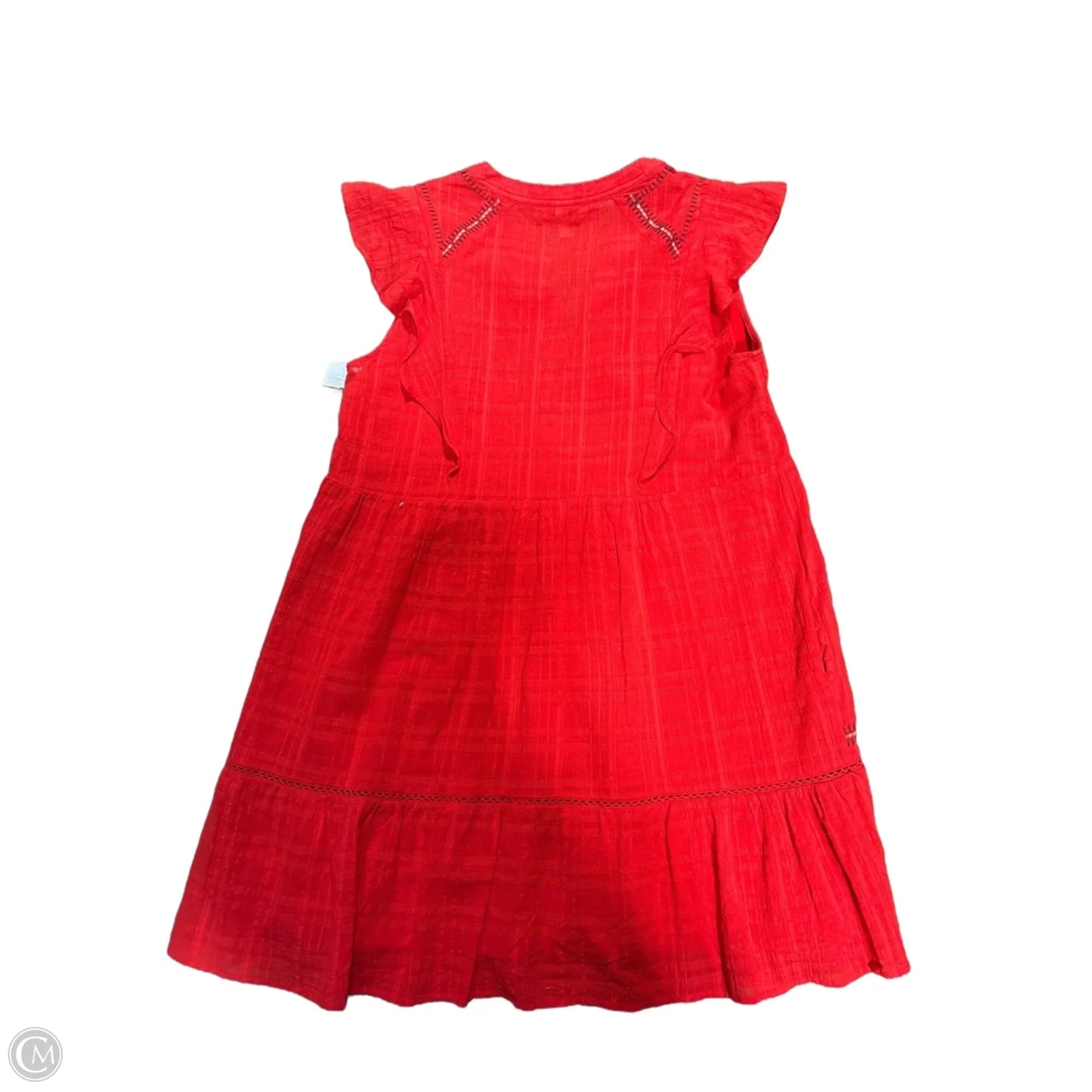 Dress Casual Short By Knox Rose In Red, Size: Xl