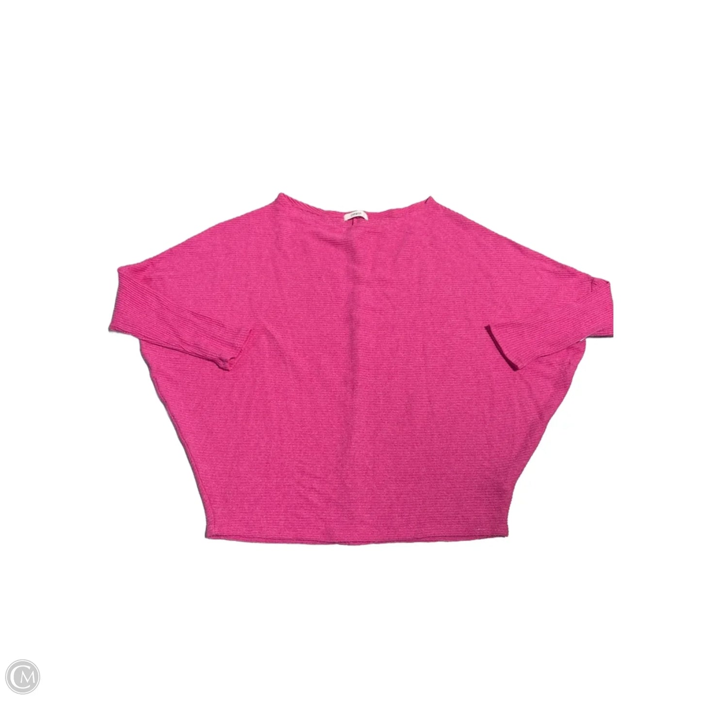 Top Long Sleeve By Cherish In Pink, Size: L