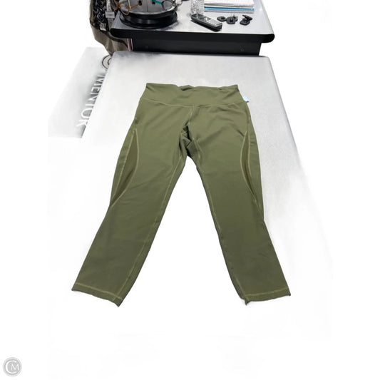Athletic Leggings By Old Navy In Green, Size: L