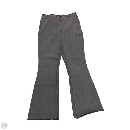 Jeans Flared By Knox Rose In Grey, Size: L