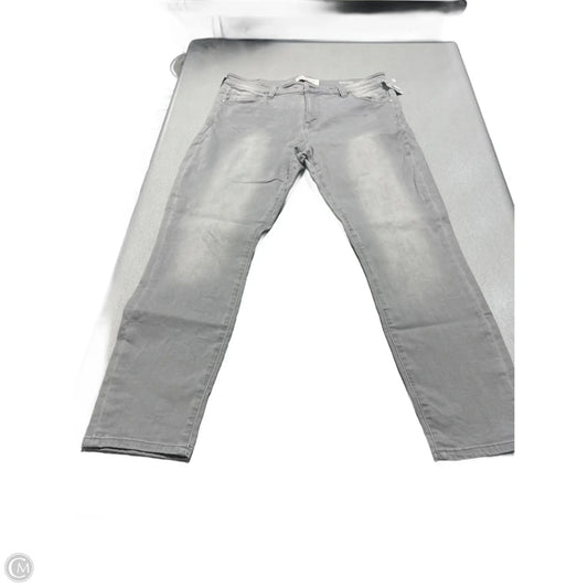 Jeans Straight By Cmc In Grey, Size: 14