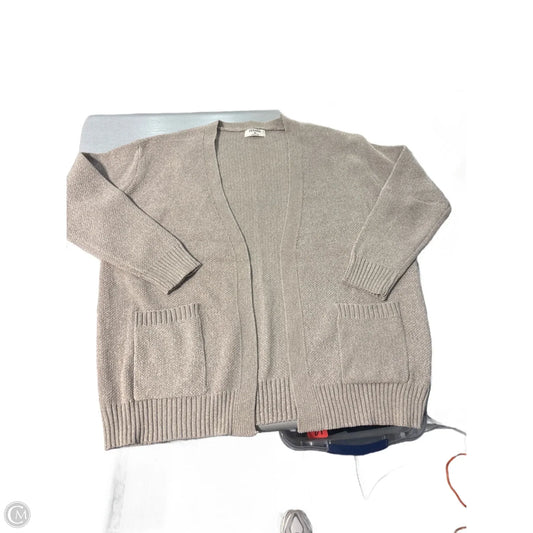 Cardigan By Zenana In Cream, Size: Xl