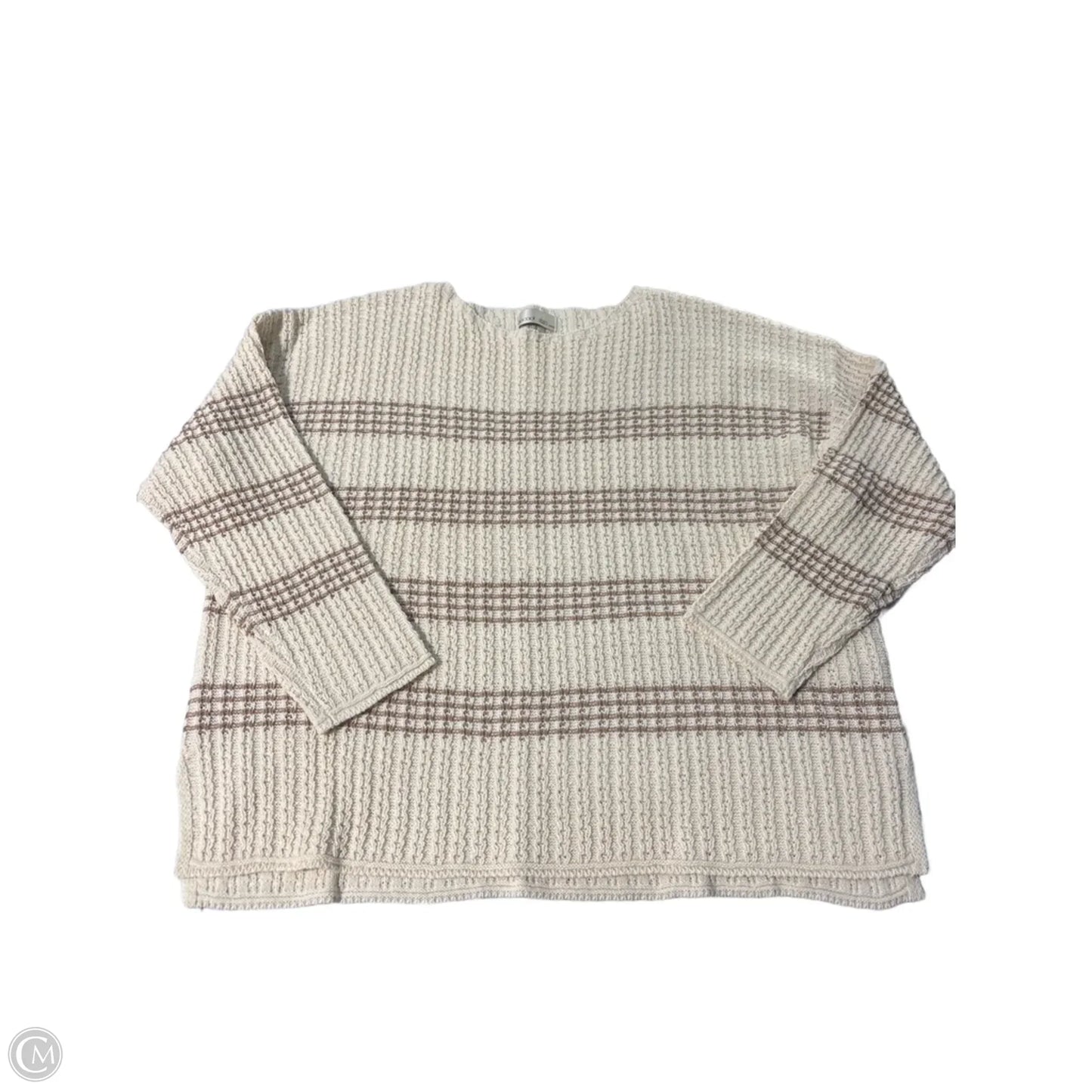 Sweater By Be Cool In Striped Pattern, Size: M