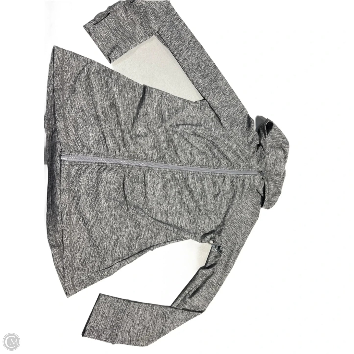 Athletic Jacket By Athleta In Grey, Size: M