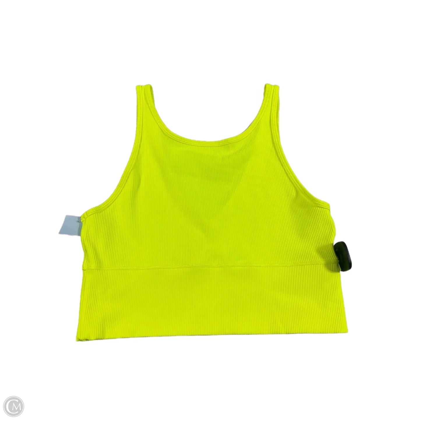 Athletic Tank Top By Lululemon In Yellow, Size: M