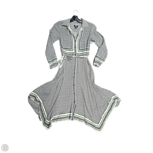 Dress Casual Maxi By Anthropologie In Polkadot Pattern, Size: Xs