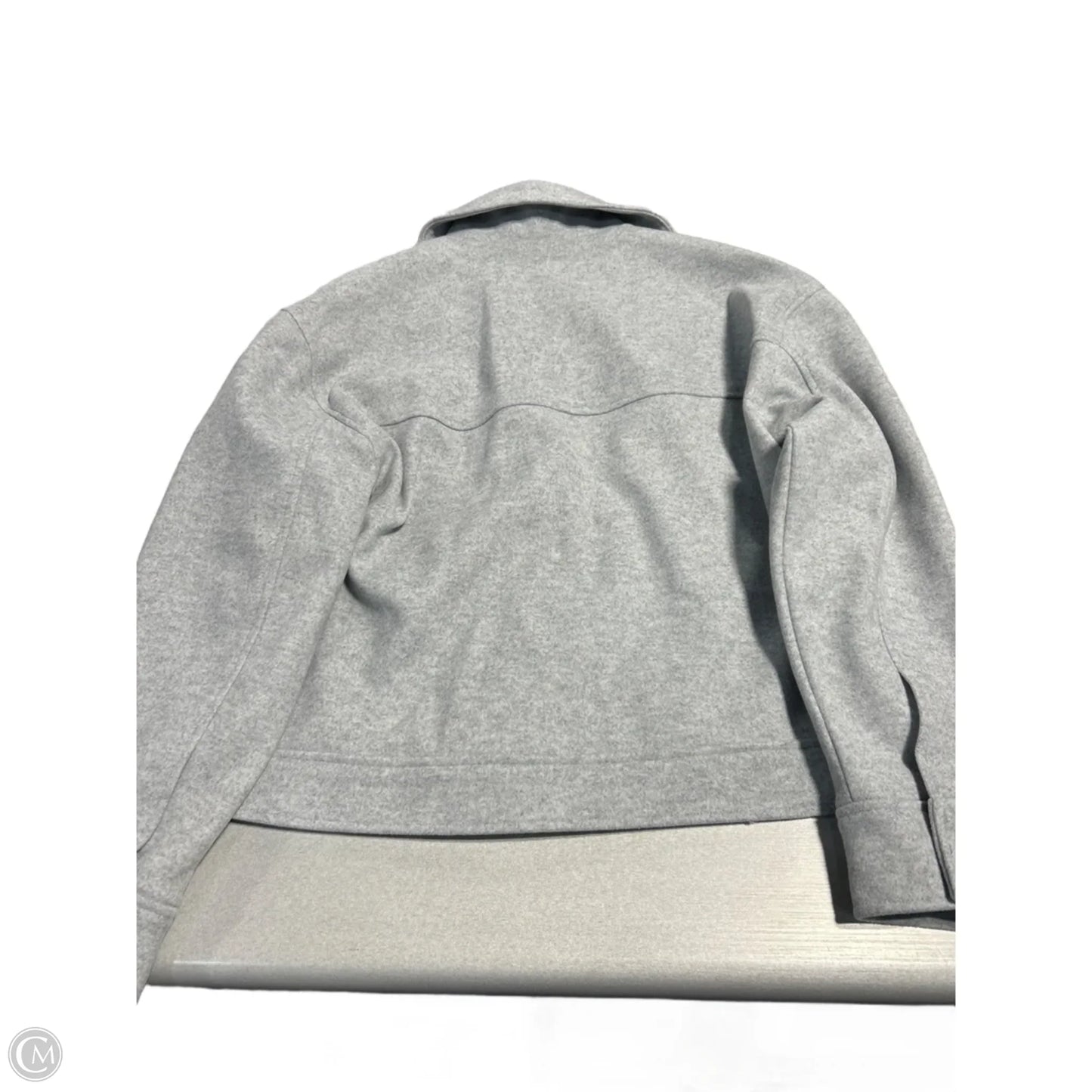 Coat Wool By Nine West In Grey, Size: M