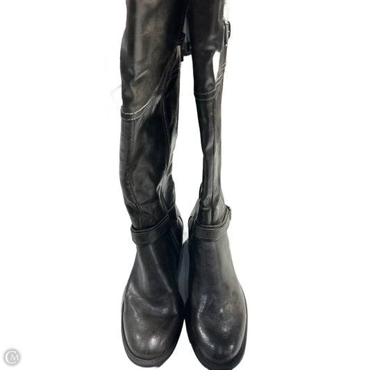 Boots Mid-calf Flats By Relativity In Grey, Size: 7.5