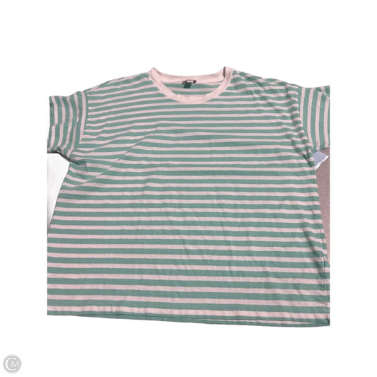 Top Short Sleeve By J. Crew In Green, Size: L