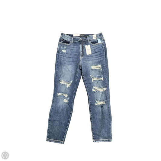 Jeans Boot Cut By Judy Blue In Blue Denim, Size: 10