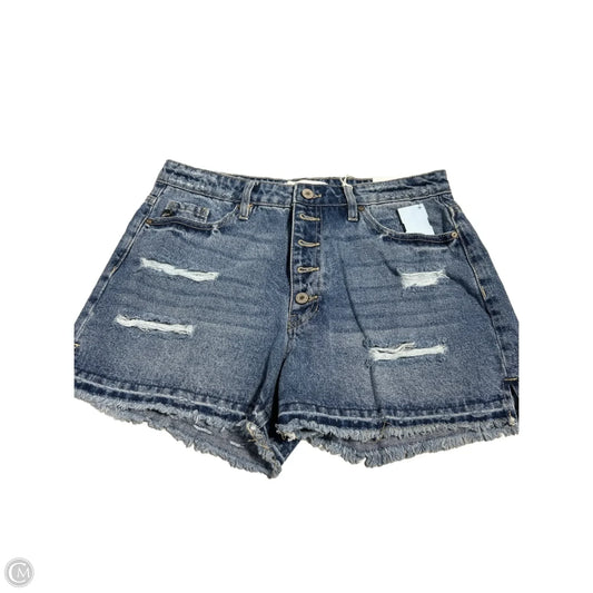 Shorts By Kancan In Blue Denim, Size: L