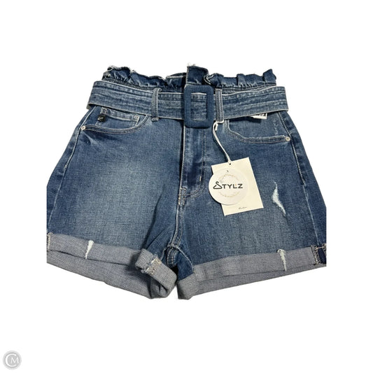 Shorts By Kancan In Blue Denim, Size: 4
