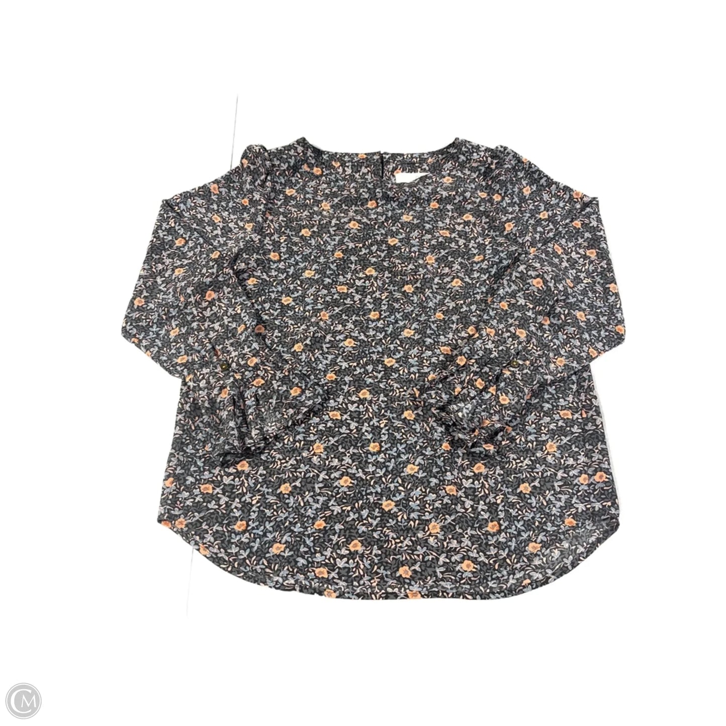 Top Long Sleeve By Loft In Floral Print, Size: Sp