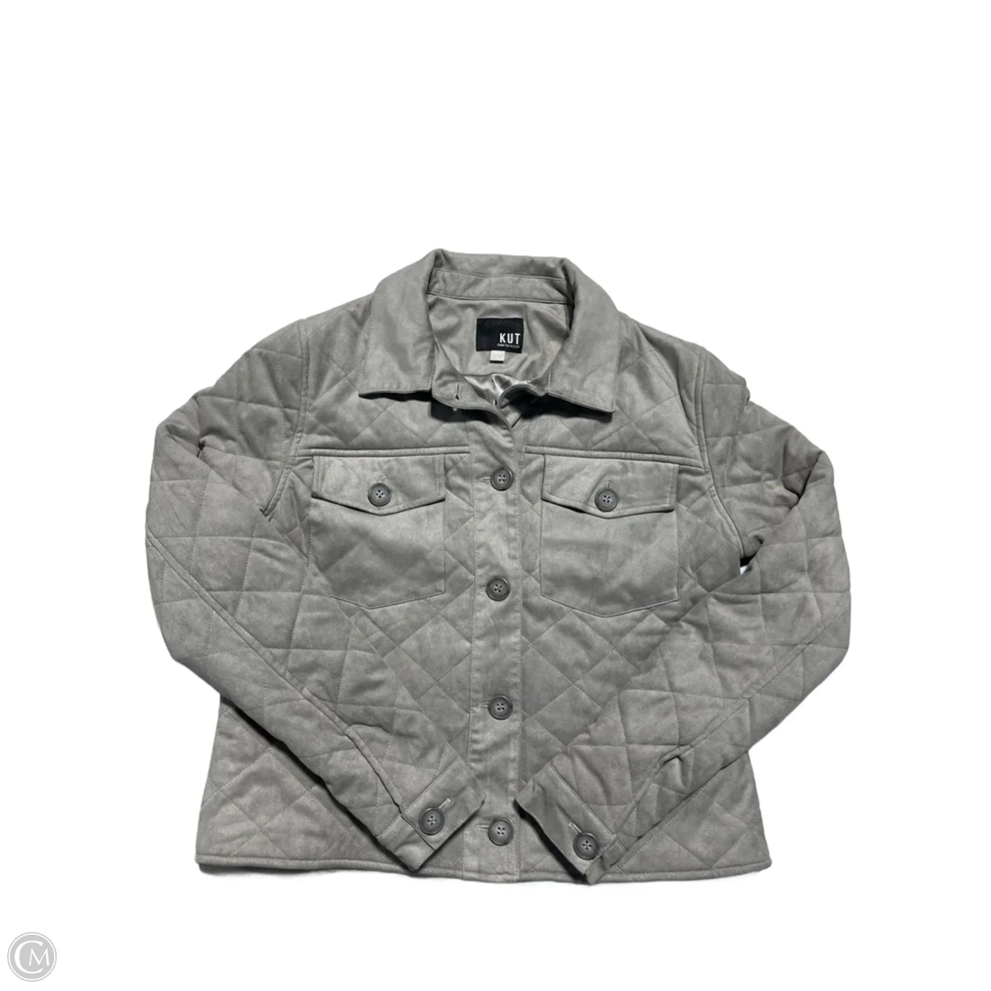 Jacket Other By Kut In Grey, Size: L