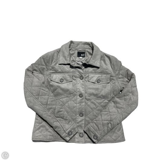 Jacket Other By Kut In Grey, Size: L