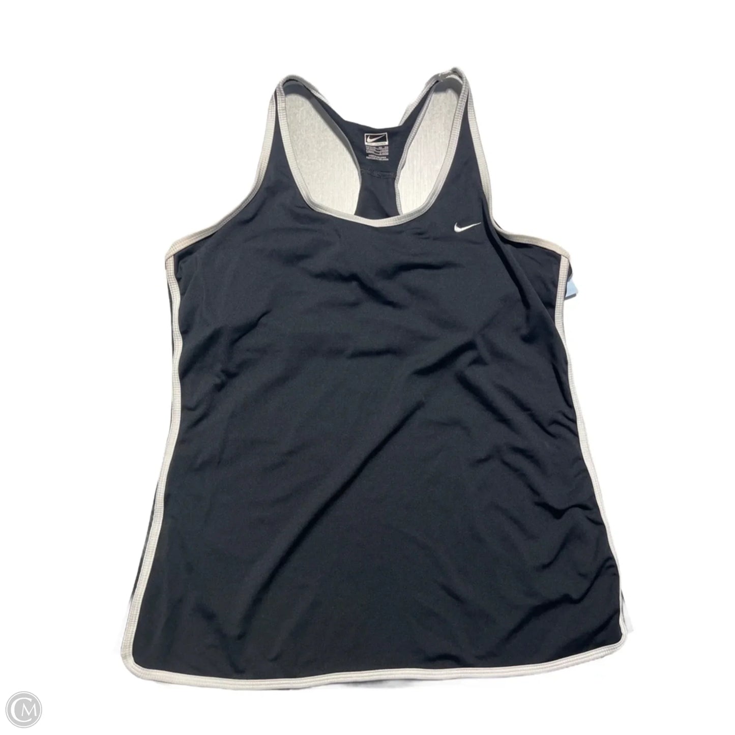 Athletic Tank Top By Nike In Black, Size: Xl