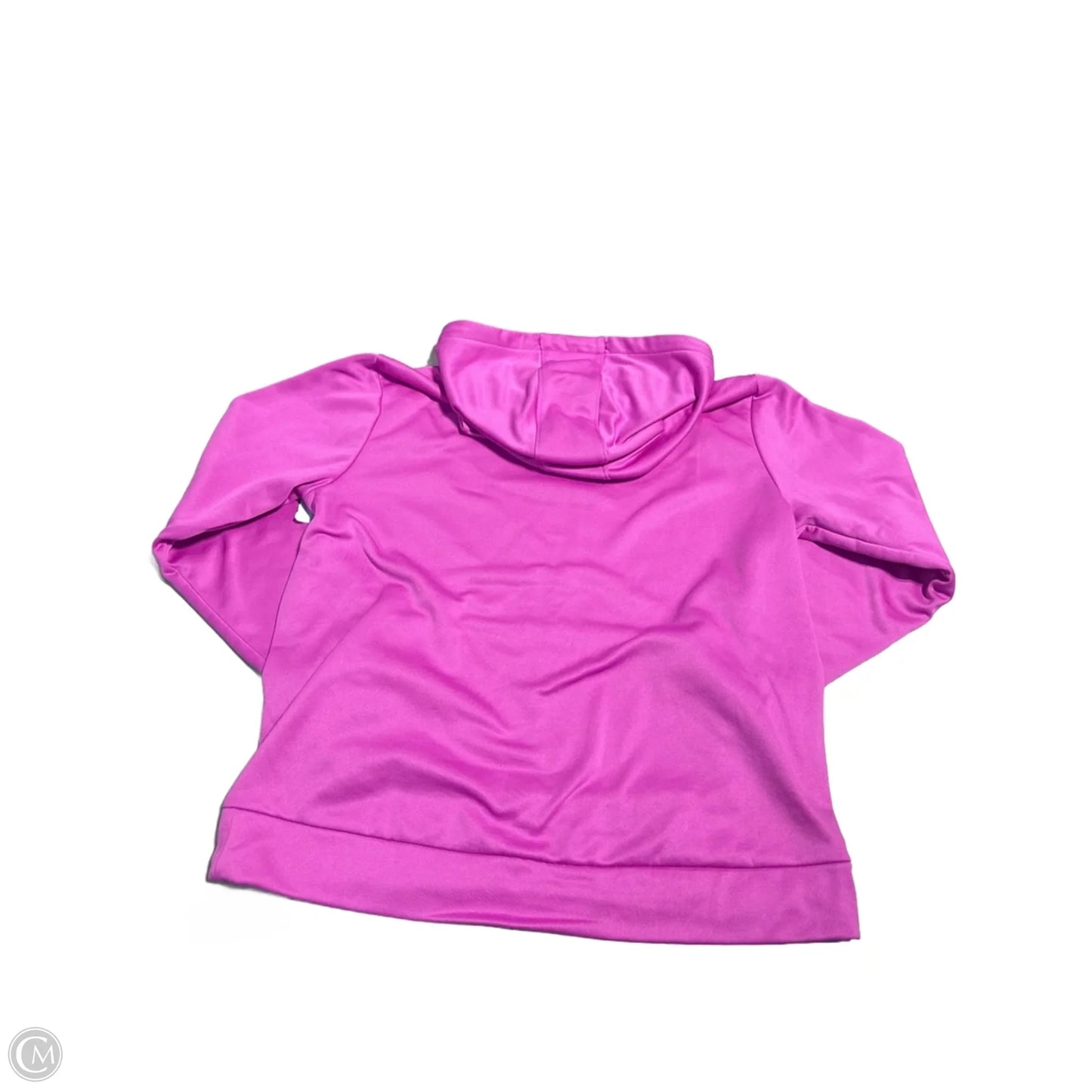 Athletic Sweatshirt Hoodie By Under Armour In Pink, Size: L