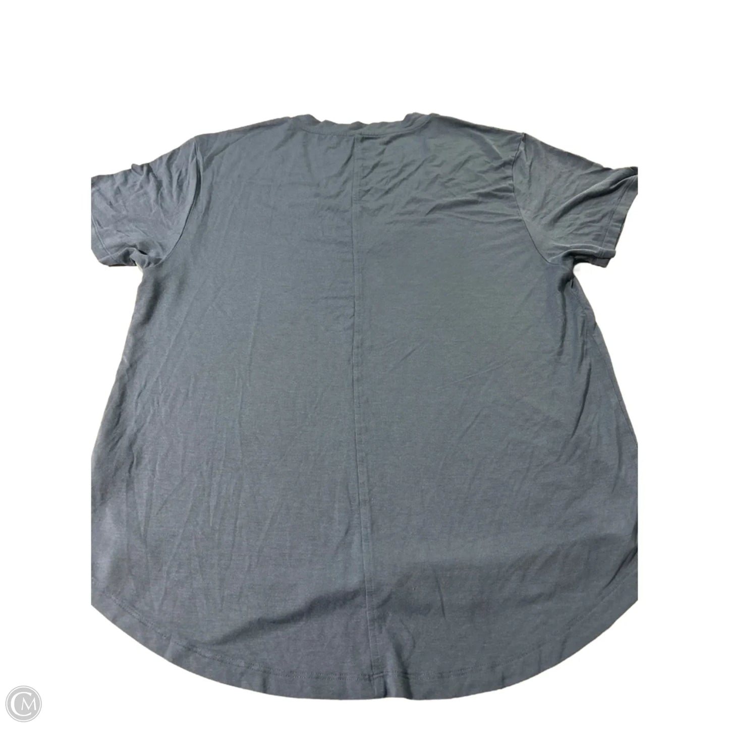 Top Short Sleeve By American Eagle In Blue, Size: M