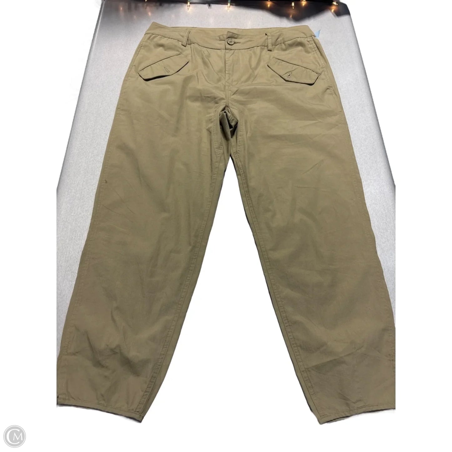 Pants Linen By Kut In Tan, Size: 12